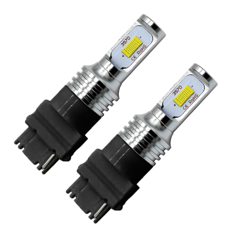 2 PCS 3156 72W 1000LM 6000-6500K Car Auto Turn Backup LED Bulbs Reversing Lights, DC 12-24V(Yellow Light) - Arrow Turn Lights by buy2fix | Online Shopping UK | buy2fix