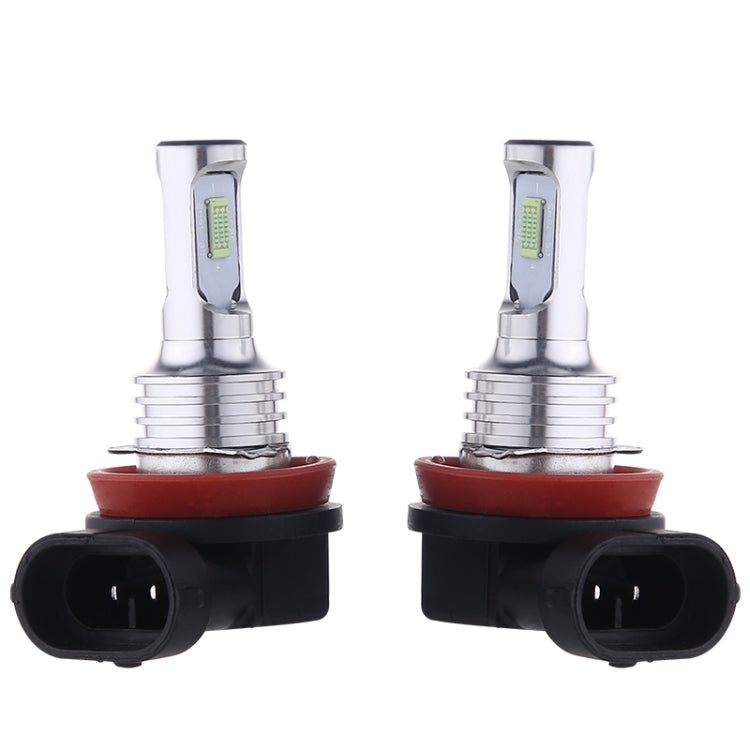 2 PCS H8/H11 72W 1000LM 6000-6500K Super Bright White Light Car Fog LED Bulbs, DC 12-24V (Ice Blue Light) - Fog / Driving Lights by buy2fix | Online Shopping UK | buy2fix
