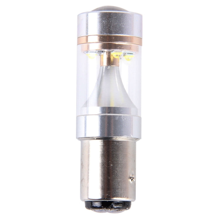 2 PCS 1157/BAY15D 30W 350 LM 6000K White Light 6 LED Canbus Car Brake Light Bulb, DC 12V - Brake Lights by buy2fix | Online Shopping UK | buy2fix