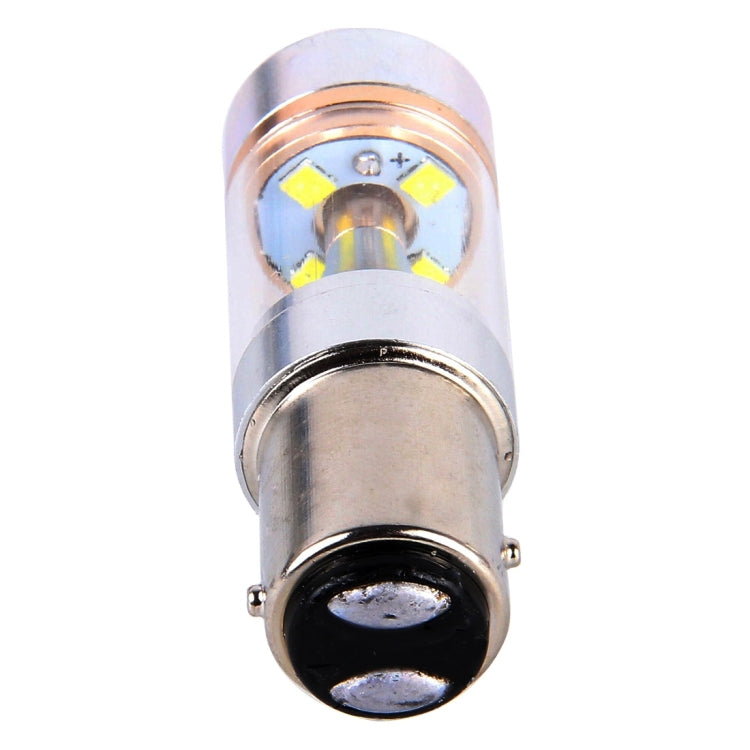 2 PCS 1157/BAY15D 30W 350 LM 6000K White Light 6 LED Canbus Car Brake Light Bulb, DC 12V - Brake Lights by buy2fix | Online Shopping UK | buy2fix