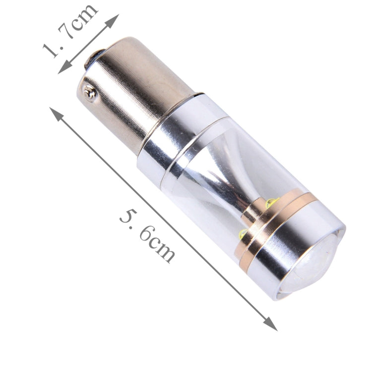 2 PCS 1156/BA15S 350LM 6000K 30W White Light 6 LED Canbus Car Reversing Light / Turn Light, DC 12V - Brake Lights by buy2fix | Online Shopping UK | buy2fix