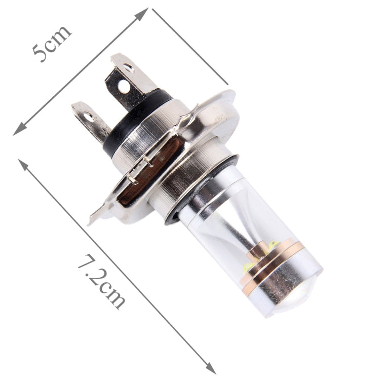 2 PCS H4 350 LM 6000K 30W White Light 6 LED Car Fog Light Bulb, DC 12V - Fog / Driving Lights by buy2fix | Online Shopping UK | buy2fix