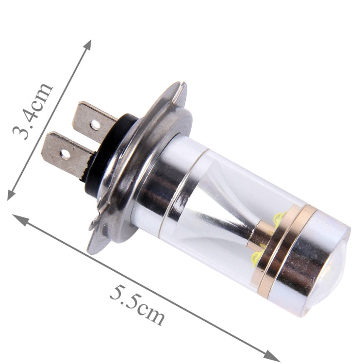 2 PCS H7 30W 350 LM 6000K White Light 6 LED Car Fog Light Bulb, DC 12V - Fog / Driving Lights by buy2fix | Online Shopping UK | buy2fix