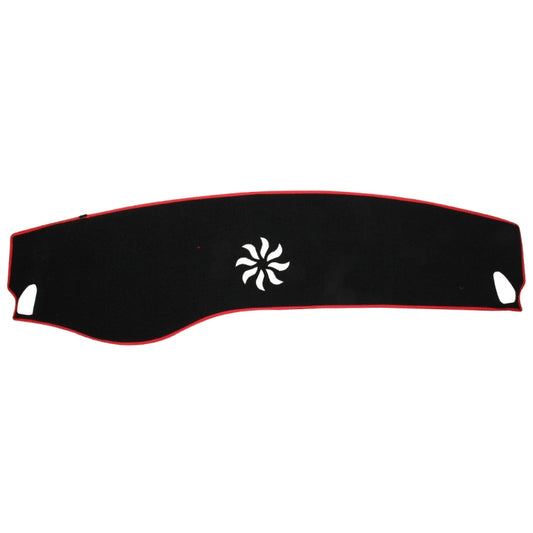 Left-hand Drive Dark Mat Car Dashboard Cover Car Light Pad Instrument Panel Sunscreen Car Mats for Cadillac (Please note the model and year)(Red) by buy2fix