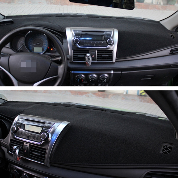 Left-hand Drive Dark Mat Car Dashboard Cover Car Light Pad Instrument Panel Sunscreen Car Mats for Volkswagen Lavida 2018~2019 Year (Please note the model and year)(Black) by buy2fix