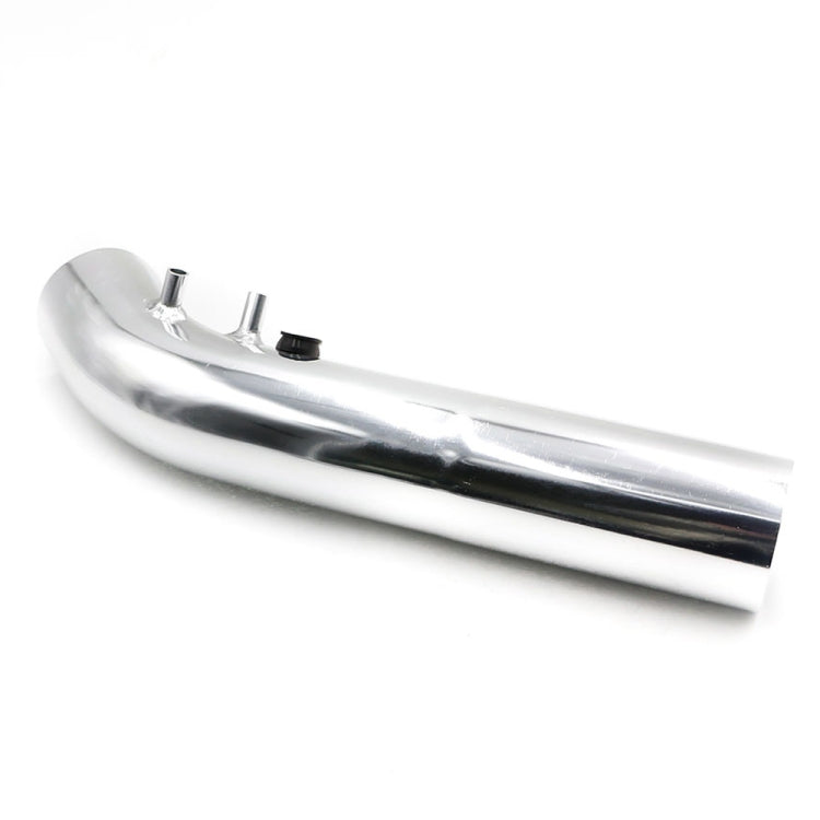 Universal Air Intakes Short Cold Racing Aluminium Air Intake Pipe Hose with Cone Filter Kit System(Silver) - Air Intake System by buy2fix | Online Shopping UK | buy2fix