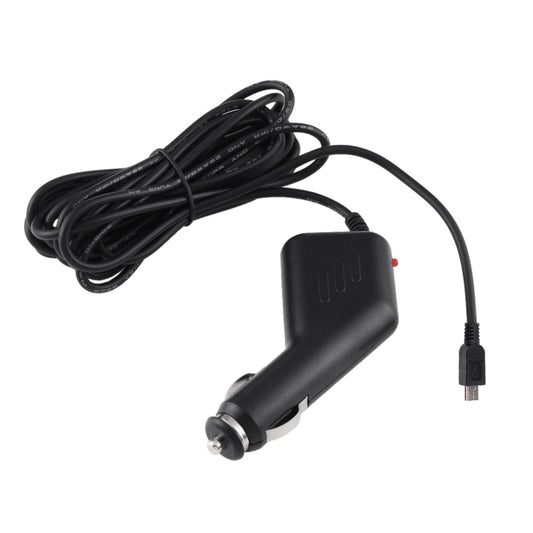 Universal Mini USB Charger Adapter For Car DVR Camera GPS Navigation Input 10V - 48V Ouput 5V 1.5A, Cable Length: 3.5m by buy2fix