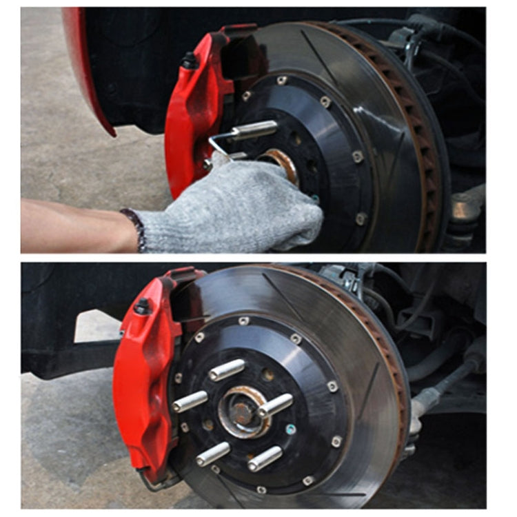 20 PCS 5.8cm Universal Car Modification Extended Wheels Stud Conversion M12x1.25 to M12x1.5 Screw Adapter LN032 LN033 LN044 by buy2fix