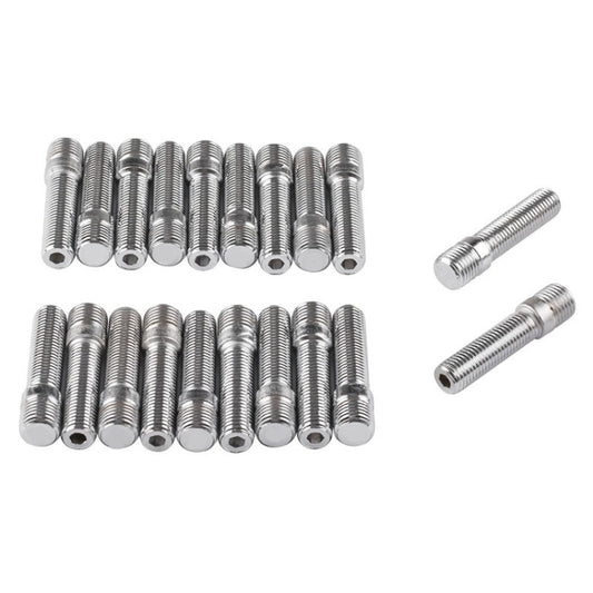20 PCS 5.8cm Universal Car Modification Extended Wheels Stud Conversion M14x1.5 to M12x1.5 Screw Adapter LN032 LN033 LN044 by buy2fix