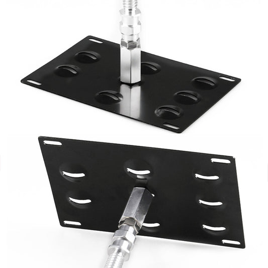 Car Front Bumper Tow Hook License Plate Mounting Bracket Holder for Mazda / Lexus by buy2fix