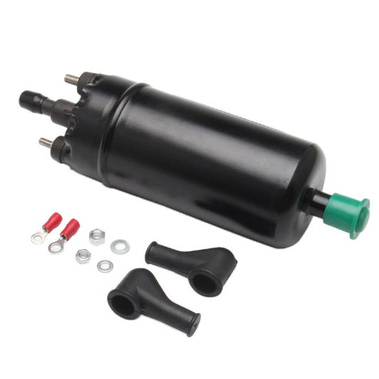 Car 140L/H High Flow In-Line Injection Fuel Pump External Electric Fuel Pump Flow 0580464038 for Mercedes-Benz / Renault / Peugeot / Opel / BMW / Citroen(Black) by buy2fix