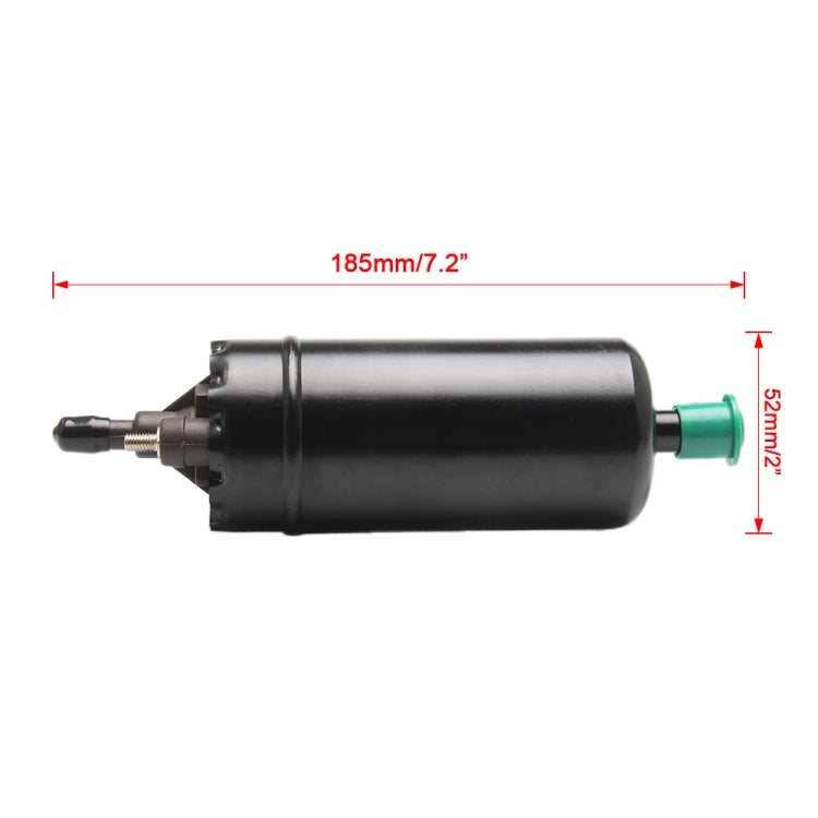 Car 140L/H High Flow In-Line Injection Fuel Pump External Electric Fuel Pump Flow 0580464038 for Mercedes-Benz / Renault / Peugeot / Opel / BMW / Citroen(Black) - Engine Fittings by buy2fix | Online Shopping UK | buy2fix