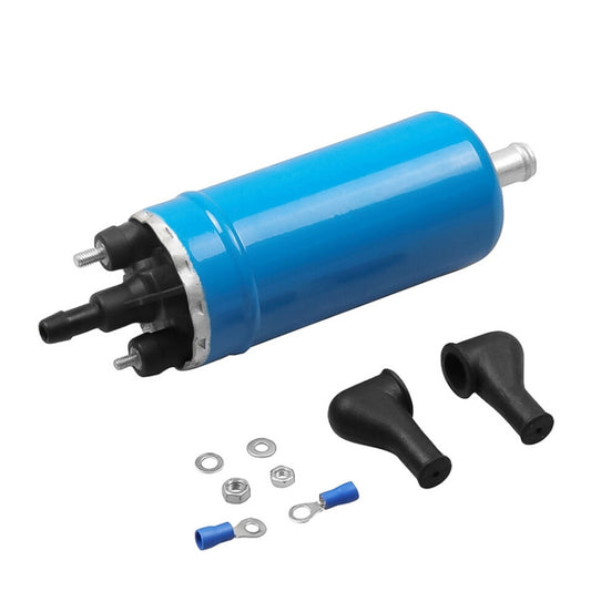 Car 140L/H High Flow In-Line Injection Fuel Pump External Electric Fuel Pump Flow 0580464038 for Mercedes-Benz / Renault / Peugeot / Opel / BMW / Citroen(Blue) by buy2fix