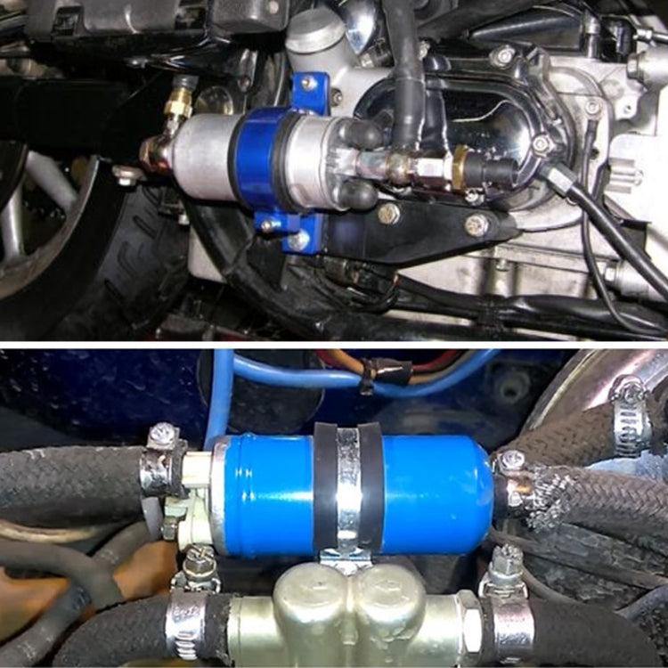 Car 140L/H High Flow In-Line Injection Fuel Pump External Electric Fuel Pump Flow 0580464038 for Mercedes-Benz / Renault / Peugeot / Opel / BMW / Citroen (Silver) by buy2fix