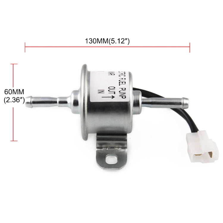 Car 90L/H In-Line Injection Fuel Pump External Electric Fuel Pump Flow 129612-52100 for Yanmar 4TNV88 Hitachi Mini Excavator - Engine Fittings by buy2fix | Online Shopping UK | buy2fix