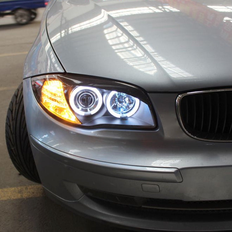2 PCS DC 12-24V 6W 800LM 6000K LED Angel Eyes Light Bulb for BMW E39/E53/E60/E61/E63/E64/E65/E66/E87, (White Light) - Eagle Eye Lamps by buy2fix | Online Shopping UK | buy2fix