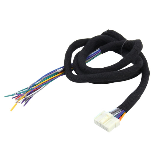 Universal Car Radio Stereo Ampplified DSP Extension Cable Wiring Harness, Cable Length: 1.5m by buy2fix