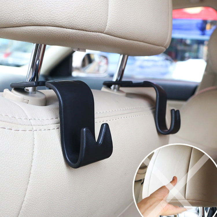 2 PCS Car Seat Back Trunk Bag Hanger Holder Auto Headrest Luggage Hook by 3R