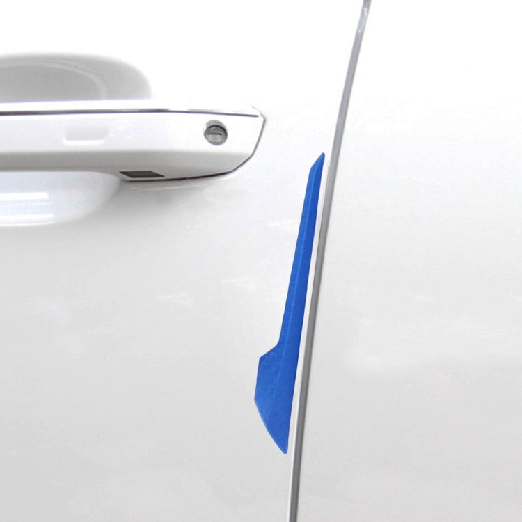 8 PCS Car Vehicle Door Side Guard Anti Crash Strip Exterior Avoid Bumps Collsion Impact Protector Sticker(Blue) by buy2fix