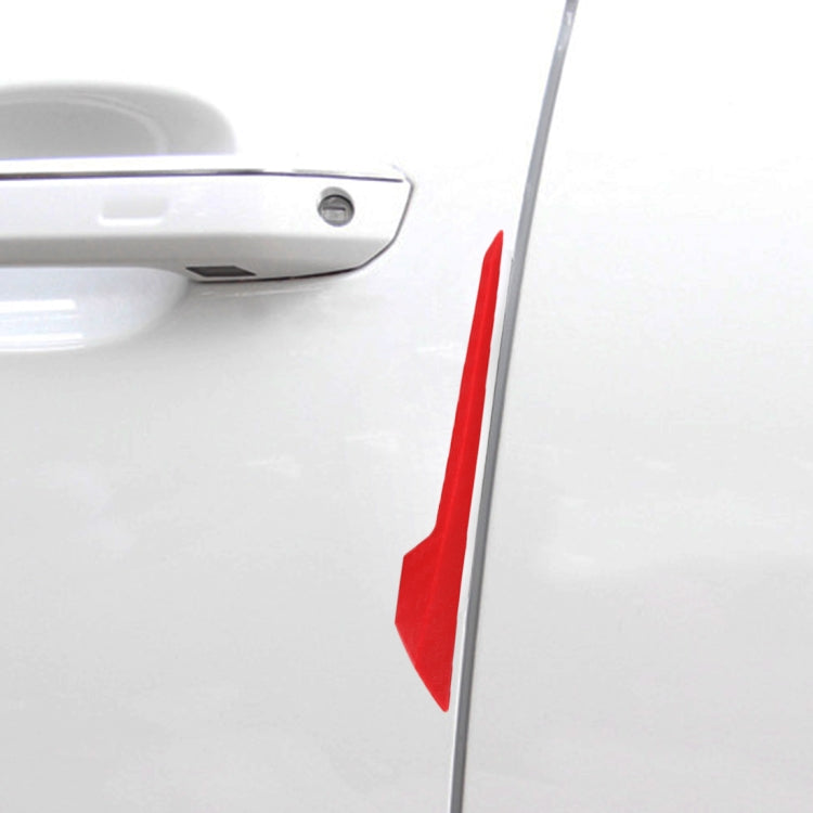 8 PCS Car Vehicle Door Side Guard Anti Crash Strip Exterior Avoid Bumps Collsion Impact Protector Sticker(Red) by buy2fix