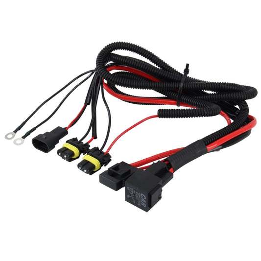 DC 12V 40A 9006 Bulb Strengthen Line Group HID Xenon Controller Cable Relay Wiring by buy2fix