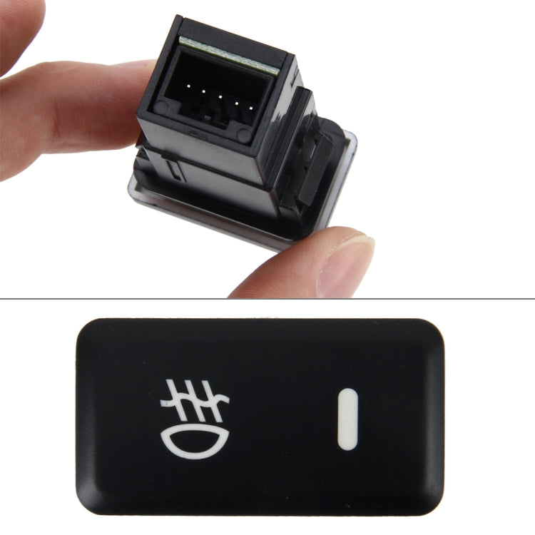 Car Fog Light Lamp Indicator 5 PIN On and Off Button Switch Control Auto Car Fog Light 5 Pin Switch On-Off Button Switch for Toyota, Large Size: 6*2.8*1.7cm(Yellow Light) by buy2fix