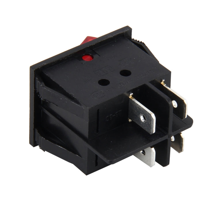 Car Truck Boat Switch Toggle Light Switch 4pin Waterproof 12/24V Car Auto Universal DIY 4 Pin Double Control Switch OFF-ON Push Button - Car Switches by buy2fix | Online Shopping UK | buy2fix