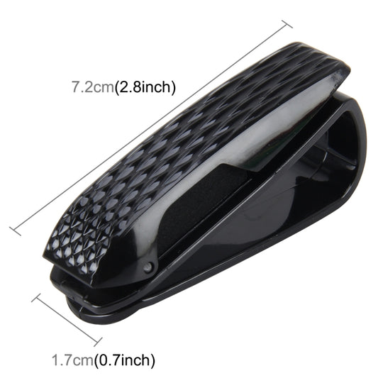 3R-2138 Vehicle Mounted Glasses Clip Car Sunglass Eyeglass Holder Glasses Sunglasses Holder Glasses Holder by 3R