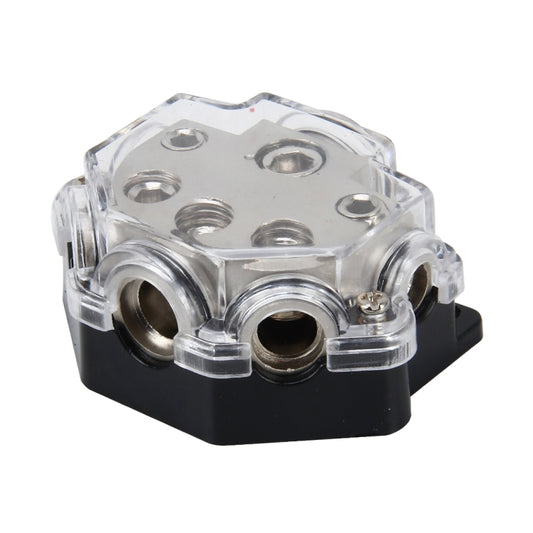 Fuse Holder Power Distributor Block 1 Way Auto Car Audio 5 Ways Out / 1 Ways In 5 Car Audio Outputs Universal Car Audio 1 in 5 Ways Output Fuse Box by buy2fix