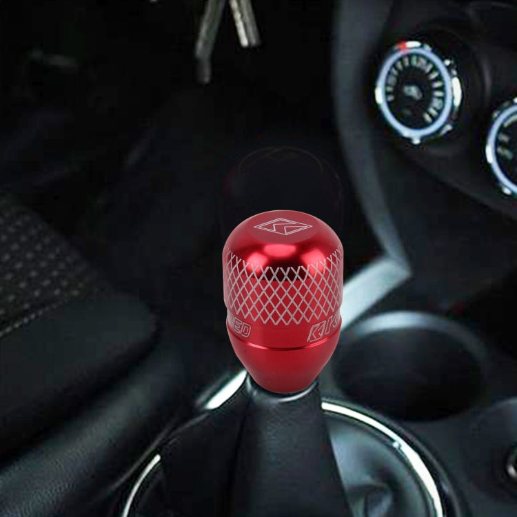 Universal Car Gear Shift Knob Modified Car Gear Shift Knob Auto Transmission Shift Lever Knob Gear Knobs(Red) by buy2fix
