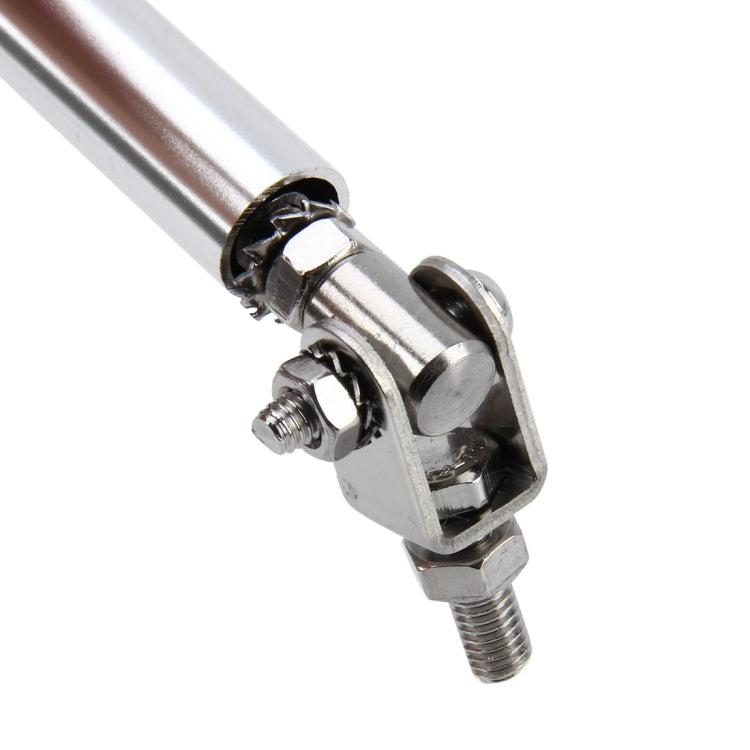 2 PCS Car Modification Large Surrounded By The Rod Telescopic Lever Front and Rear Bars Fixed Front Lip Back Shovel Adjustable Small Rod, Length: 20cm(Silver) - Trunk & Bumper Accessories by buy2fix | Online Shopping UK | buy2fix