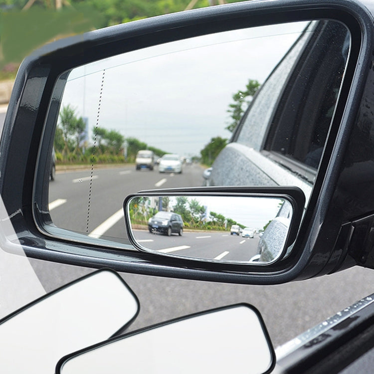 3R-066 2 PCS Car Truck Blind Spot Rear View Wide Angle Mirror Blind Spot Mirror Blind Spot and Wide Mirror, Size: 8.3*3.4cm by 3R