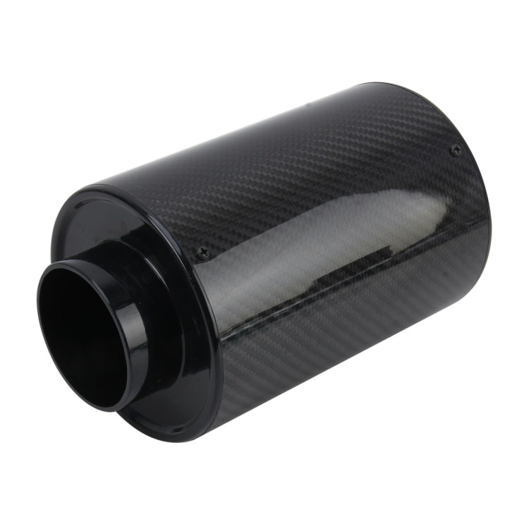 Universal Air Intakes Short Cold Racing Aluminium Air Intake Pipe Hose High Flow Cold Air Extension System Air Filter - Air Intake System by buy2fix | Online Shopping UK | buy2fix