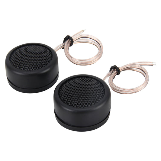 2 PCS 4 Mounting Options High Efficiency Dome Tweeter Mini Car Speaker Dome Tweeter Audio Auto Sound Component Speakers for Car Stereo by buy2fix