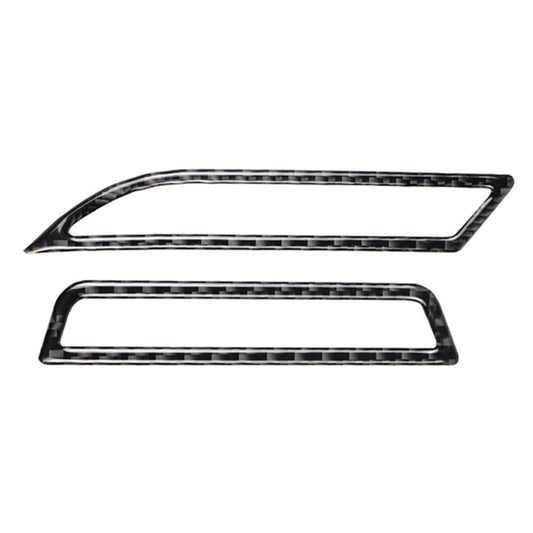 Car Carbon Fiber Air Outlet Decorative Sticker for Volkswagen Golf 7 2013-2017, Left Drive by buy2fix