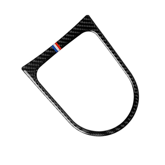 Car USA Color Carbon Fiber Shift Frame Decorative Sticker for Ford Mustang 2015-2017 by buy2fix