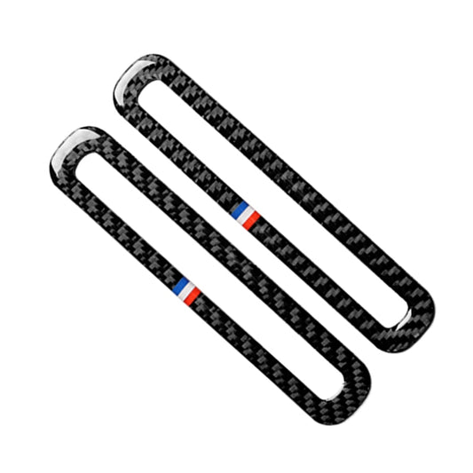 2 PCS Car USA Color Carbon Fiber Door Air Outlet Decorative Sticker for Ford Mustang 2015-2017 by buy2fix