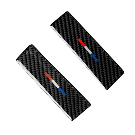 2 PCS Car USA Color Carbon Fiber Central Control Decorative Sticker for Ford Mustang 2015-2017 by buy2fix