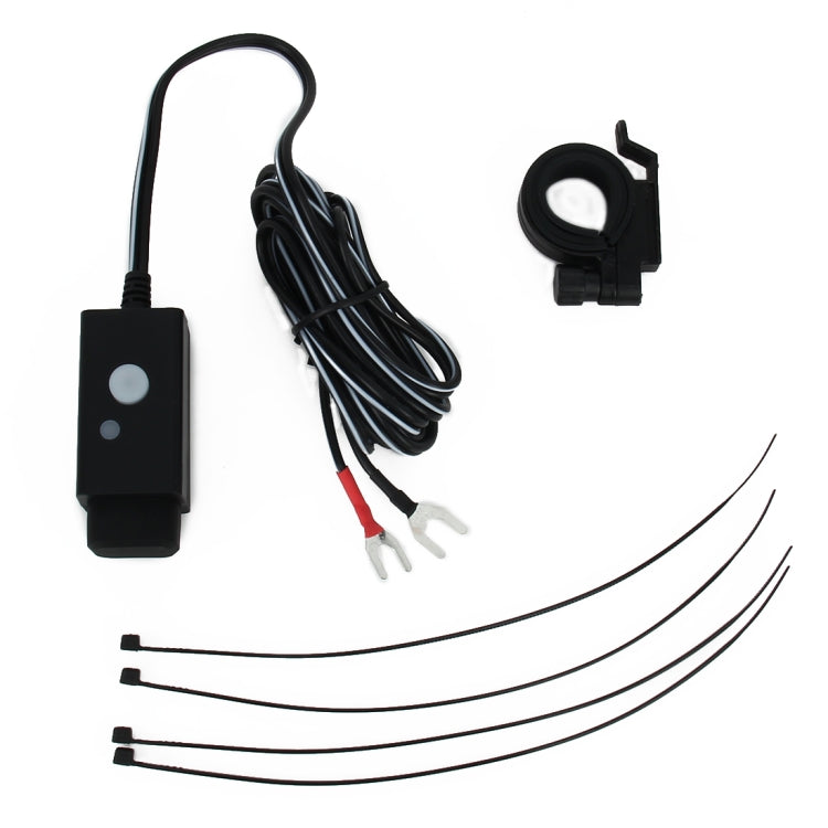 Waterproof Motorcycle USB Phone Charger Adapter with Power Switch 5V Dual Ports Smart Charging Power Socket, for Phone, Tablets, GPS by buy2fix