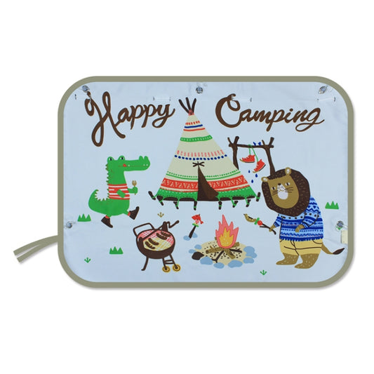 Car Large Rear Window Sunscreen Insulation Window Sunshade Cover, Size: 70*50cm by buy2fix