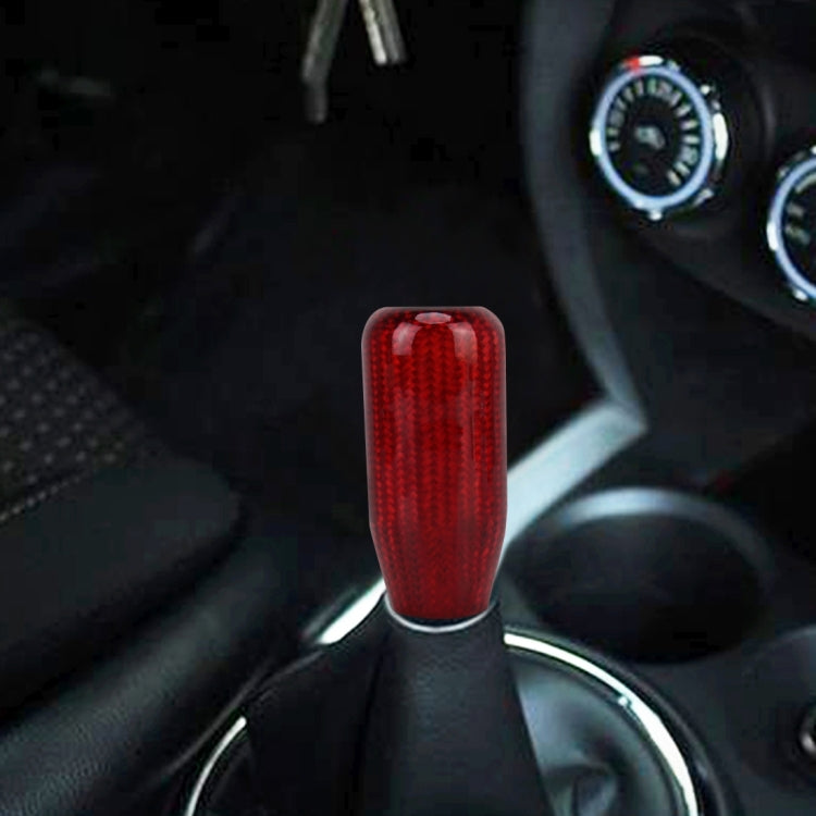 Universal Vehicle Car Shifter Cover Manual Automatic Carbon Fiber Gear Shift Knob by buy2fix