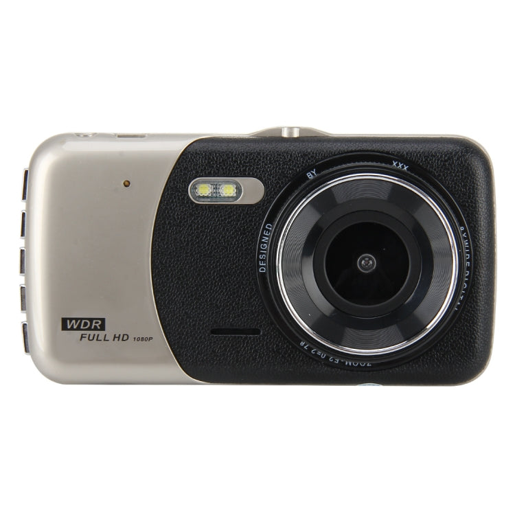 4 inch HD Video Recording HD Display Car Recorder with Separate F2.0 Camera, 12MP 170 Degrees Wide-angle/ Rear View Loop Recording/ G-Sensor Recording/ WDR Full HD/ Front Camera 1080P/ Rear Camera 720P/ Support 32G TF Card - Car DVRs by buy2fix | Online Shopping UK | buy2fix
