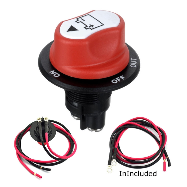 Jtron On/Off Car Battery Switch Car Battery Master Switch MAX DC 50V 50A CONT 75A INT Use for Cars / Off-road Vehicle / Truck - Car Switches by buy2fix | Online Shopping UK | buy2fix