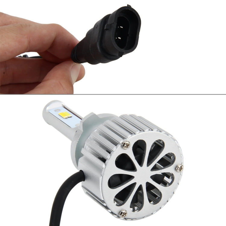 2 PCS 9012 26W 2250LM Car Headlight LED Auto Light Built-in CANBUS Function (White Light, Yellow Light, Warm White Light), DC 9-16V - LED Headlamps by buy2fix | Online Shopping UK | buy2fix