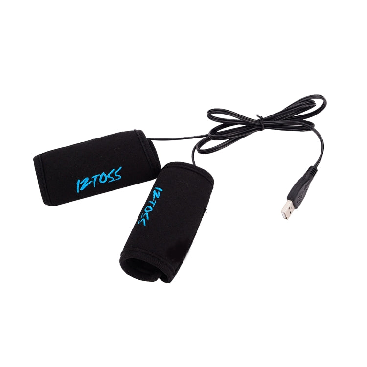 DC 5V Winter Motorcycle Handle Heats Up Heating Handles USB Input with Temperature Switch Suitable Handle Diameter of About 22-30mm - Grips by buy2fix | Online Shopping UK | buy2fix