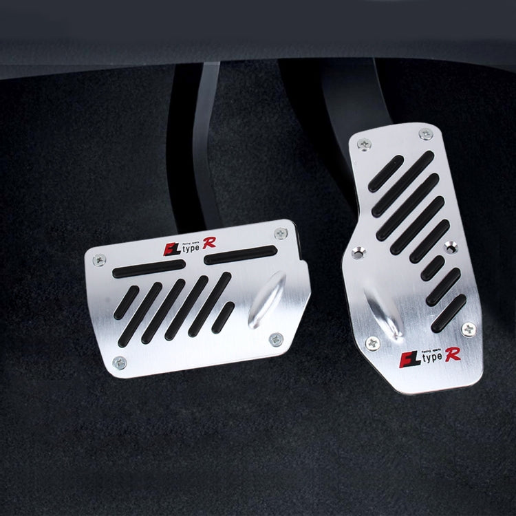 CS-322 2 in 1 Non-Slip Manual Car Truck Pedals Foot Brake Pad Cover Set by buy2fix