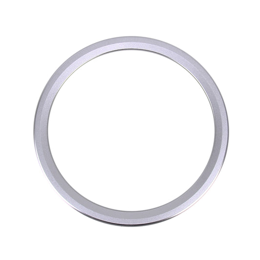 Car Auto Steering Wheel Aluminum Alloy Ring Cover Trim Sticker Decoration for Jaguar(Silver) by buy2fix