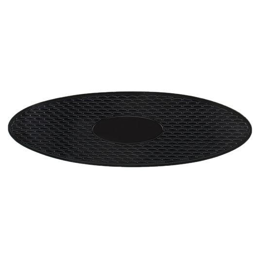 Car Auto Oval Soft Rubber Dashboard Anti-slip Pad Mat for Phone / GPS/ MP4/ MP3, Size: 30*9.5cm by buy2fix