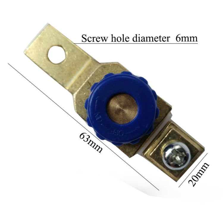 DC12V 80A Motorcycle Battery Switch Cut off Kill Terminal Anti-leakage Switch by buy2fix