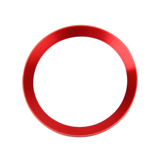 Car Engine Start Key Push Button Ring Trim Aluminum Alloy Sticker Decoration for Volkswagen(Red) by buy2fix